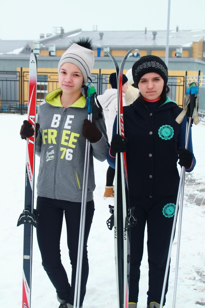 Ирина и Виктория- лучшие лыжницы